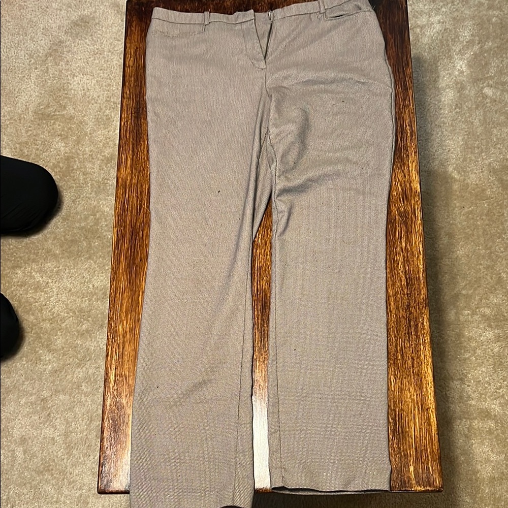 Worthington Tan Chinos with Classic Straight-Leg